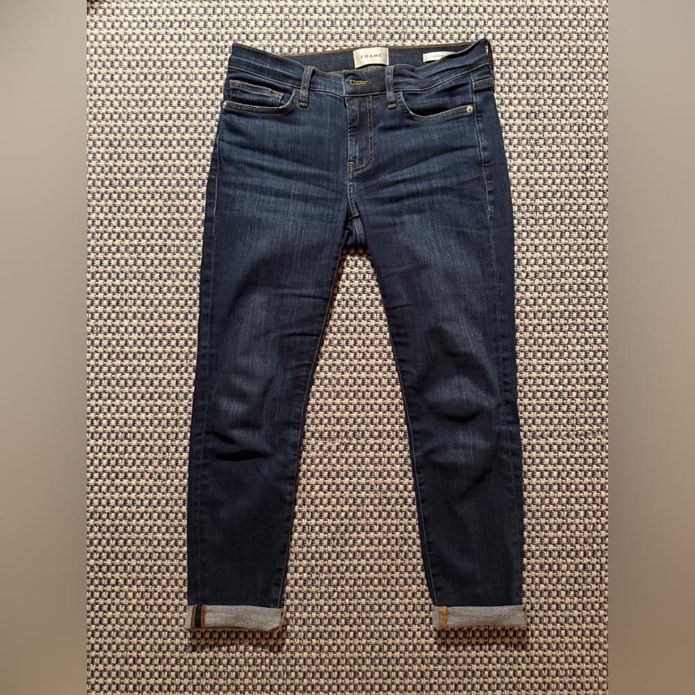 Frame Womens Le Garçon Jeans